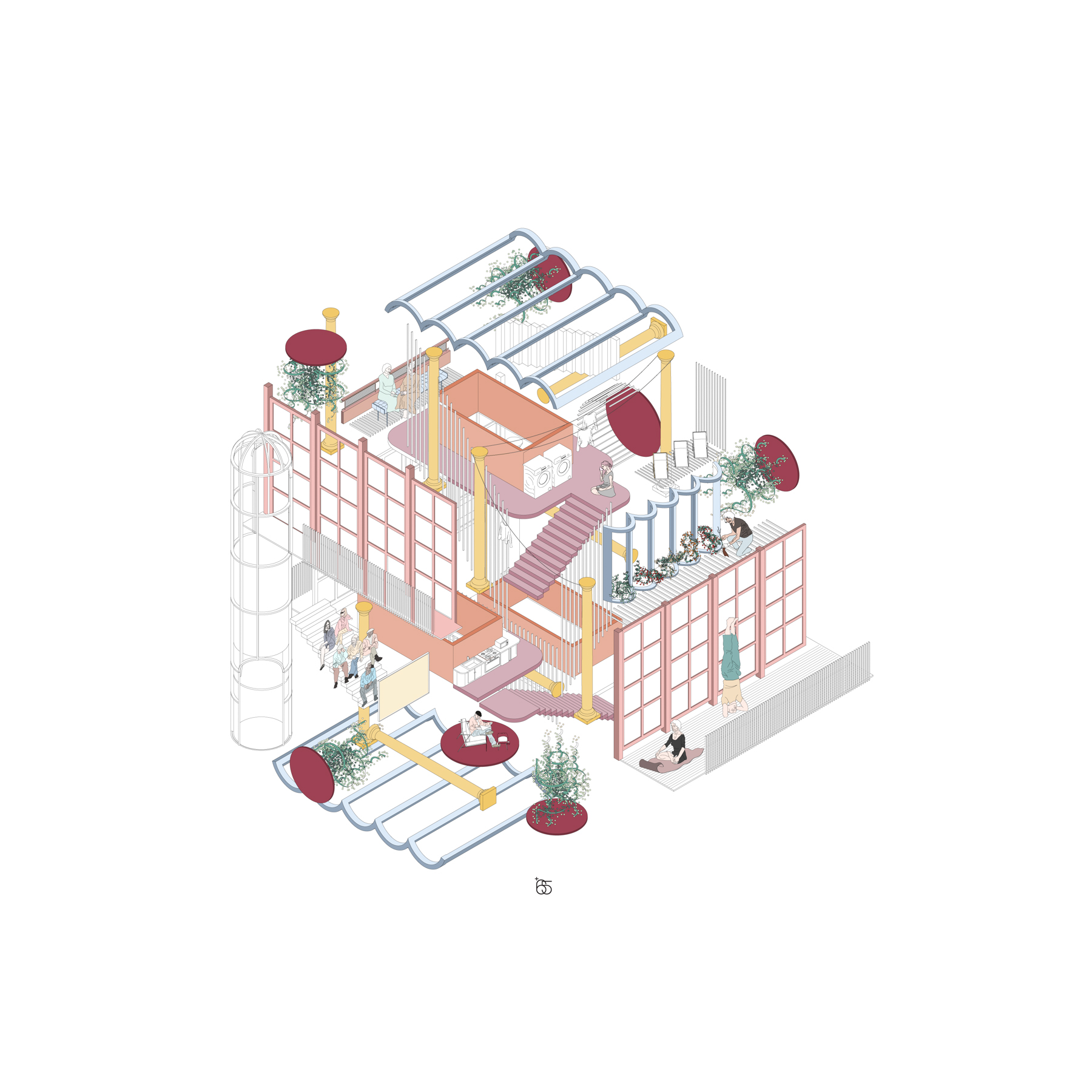 BOOMER AGE_ WONDER AGE_MDBA ARCHITECTS-axo